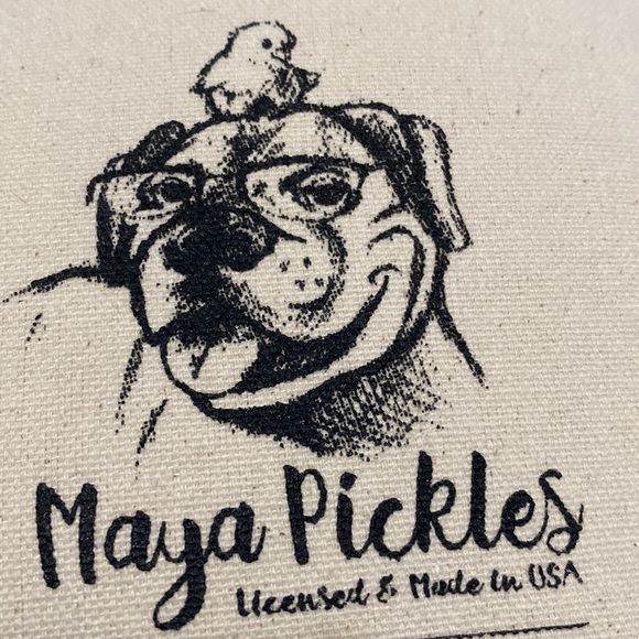 Maya Pickles Eiffel Tower throw pillow - Picture 3 of 4